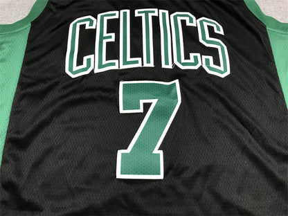 Men's Boston Celtics Jaylen Brown #7 Black 2022/23 Swingman Jerseys - Statement Edition