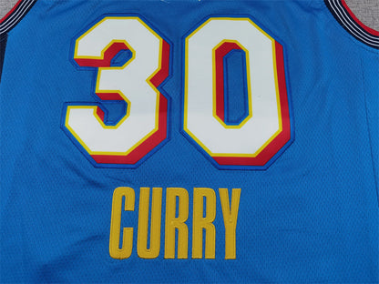 Men's Golden State Warriors Stephen Curry #30 Light Blue 2025 NBA All-Star Game Swingman Player Jerseys