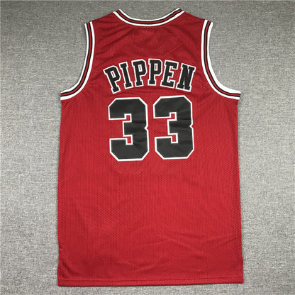 Men's Chicago Bulls Scottie Pippen Red 1997-98 Hardwood Classics Swingman Jerseys