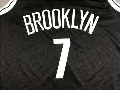 Men's Brooklyn Nets Kevin Durant #7 Black 2022/23 Swingman Jerseys - Icon Edition