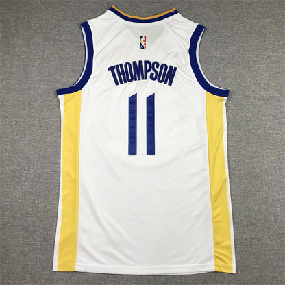 Men's Golden State Warriors Klay Thompson #11 White Player Jerseys
