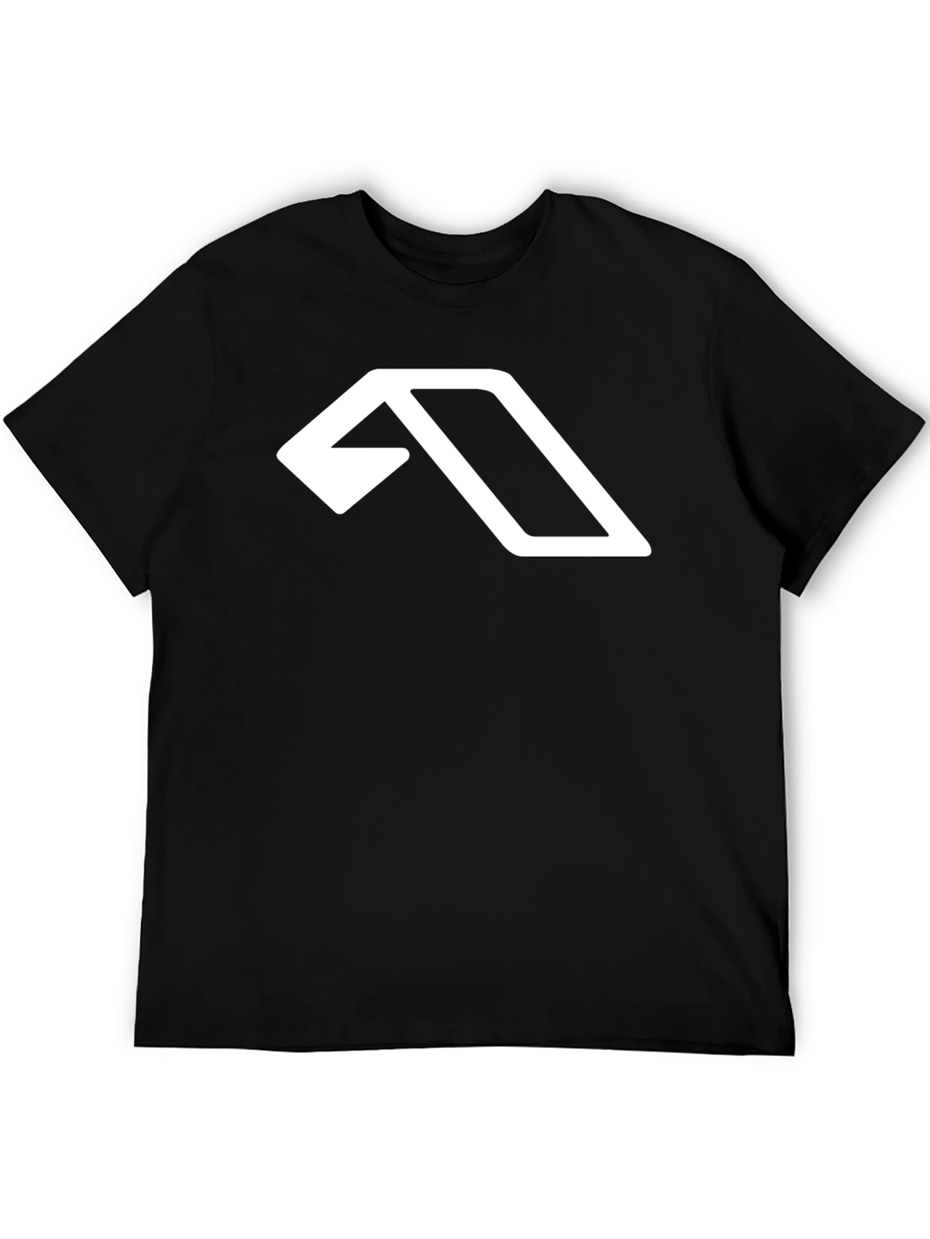 Geometric Logo Black T-Shirt