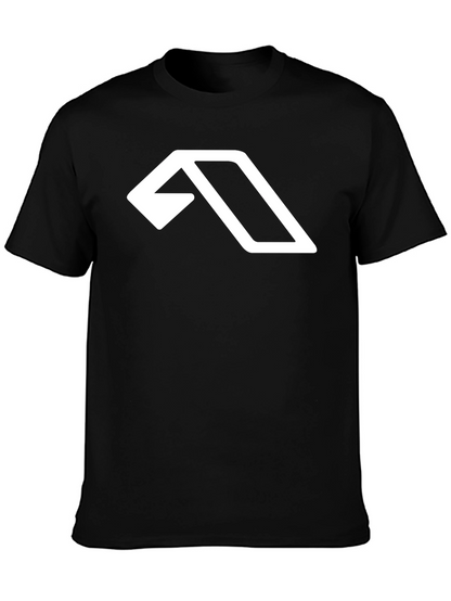 Geometric Logo Black T-Shirt