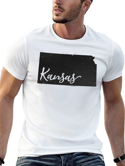 Kansas State Graphic T-Shirt - Black