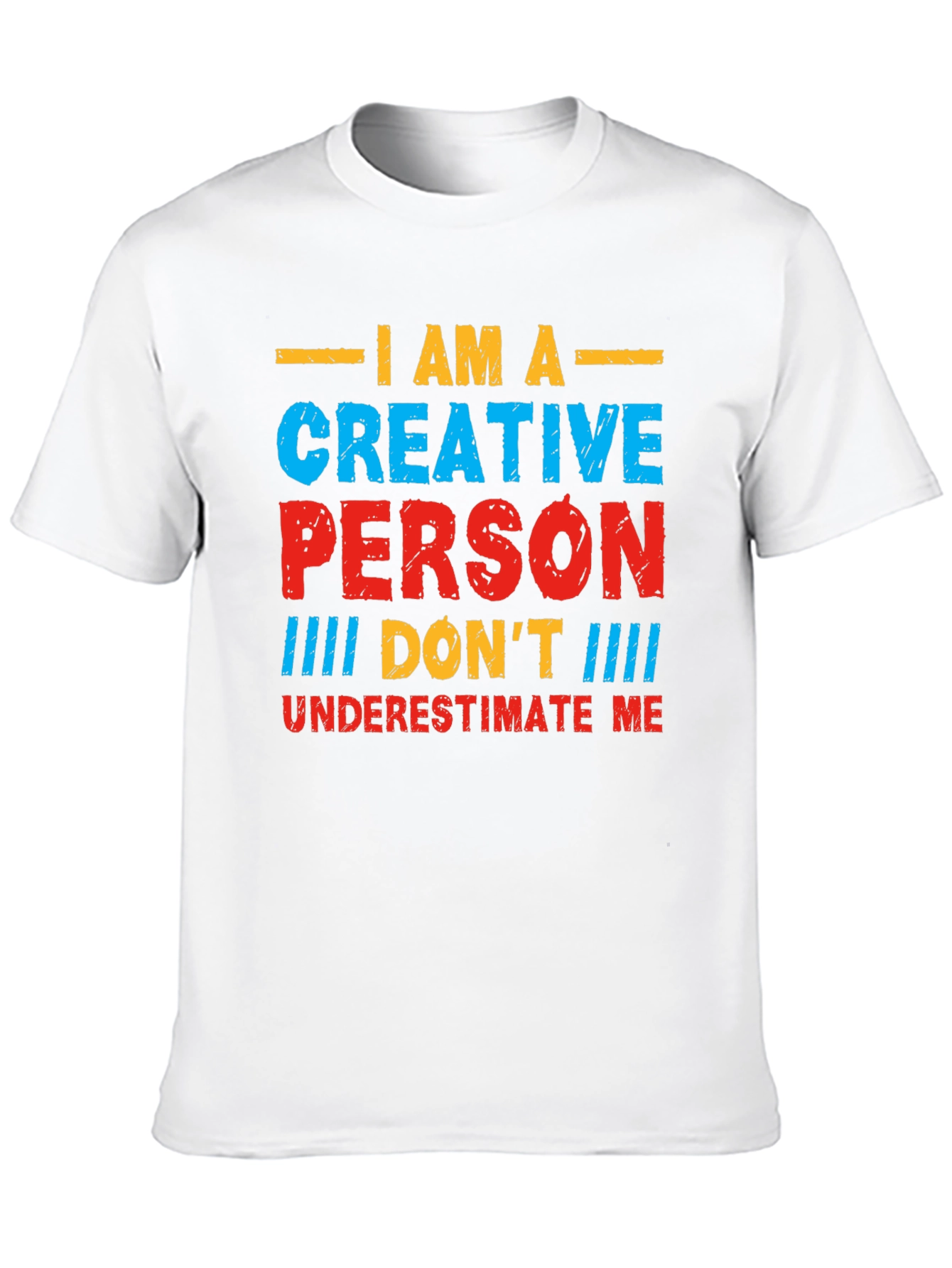 Creative Person Graphic T-Shirt - Bold Statement Tee