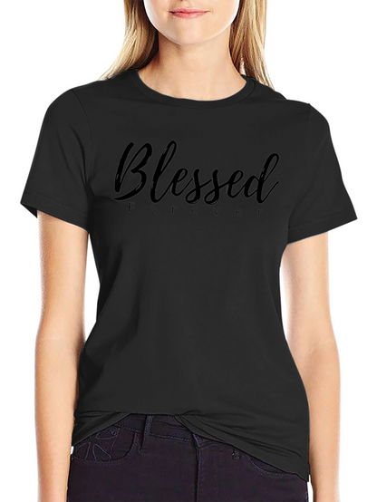 Blessed Forever Black T-Shirt