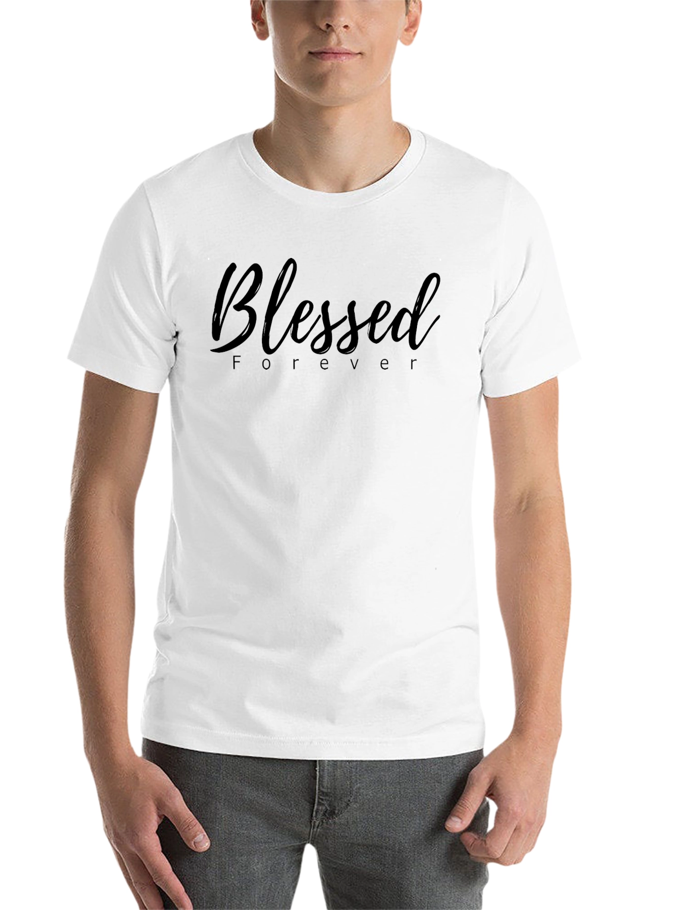 Blessed Forever Black T-Shirt