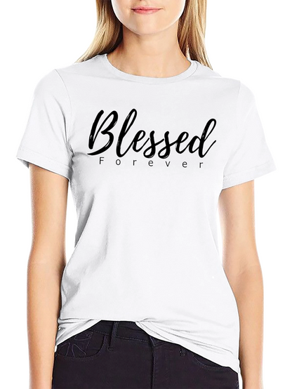 Blessed Forever Black T-Shirt