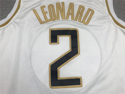 Men's LA Clippers Kawhi Leonard #2 White Swingman Player Jerseys