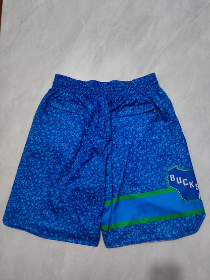 JUST DON Milwaukee Bucks Pocket Shorts