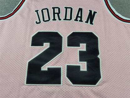 Men's Chicago Bulls Michael Jordan #23 Pink 1997/98 Hardwood Classics Swingman Jerseys