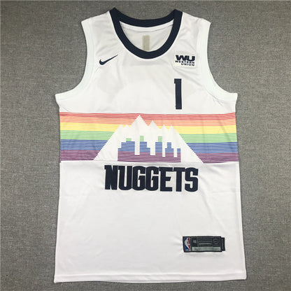 Men's Denver Nuggets Michael Porter Jr. White Swingman Player Jerseys