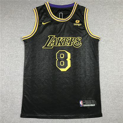 Men's Los Angeles Lakers Kobe Bryant #8 Black Swingman Player Jerseys