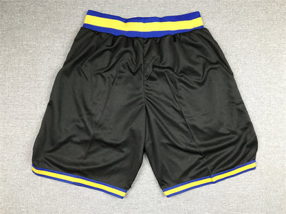 Men's Golden State Warriors Black City Edition Basketball Shorts1