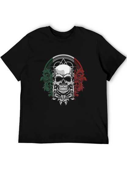 Skull Graphic T-Shirt - Black