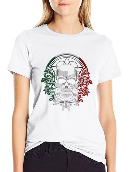Skull Graphic T-Shirt - Black