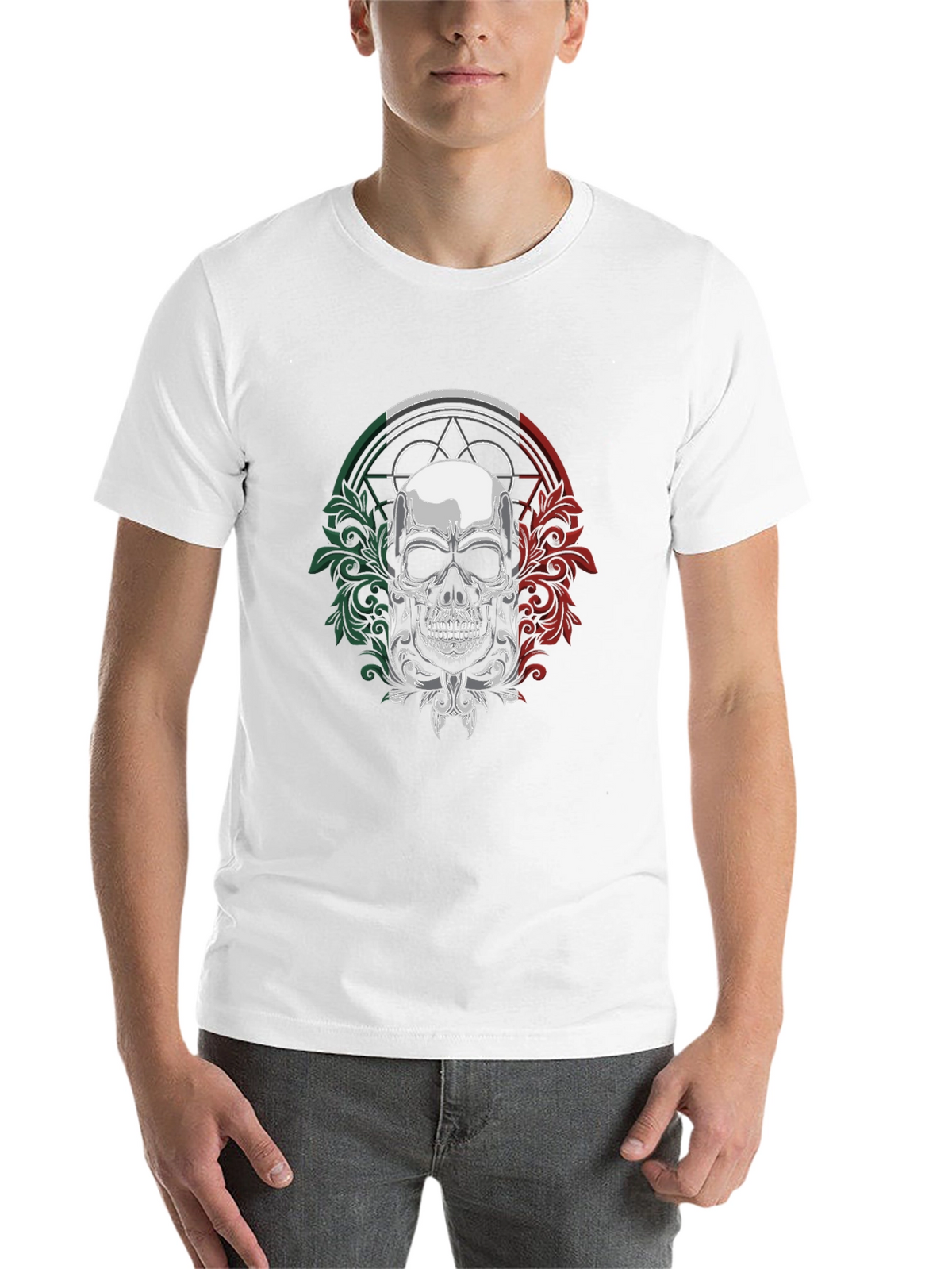 Skull Graphic T-Shirt - Black