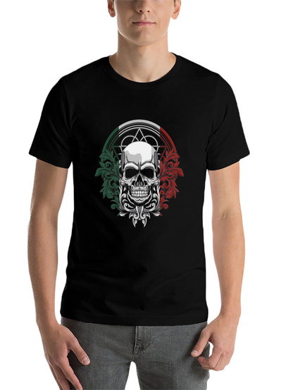 Skull Graphic T-Shirt - Black