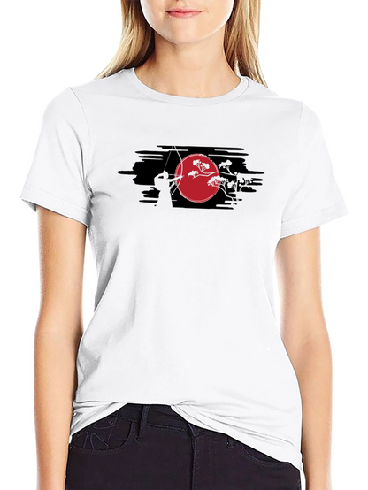 Samurai Archer T-Shirt - Mens Black Graphic Tee
