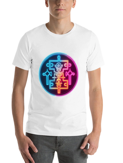 Neon Sigil Graphic Tee - Black