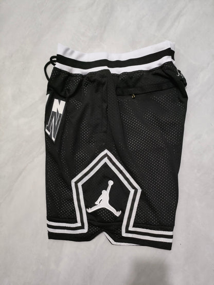 JUST DON Jordan Black Pocket Shorts