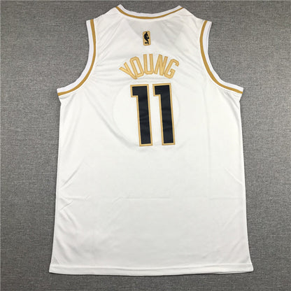 Men's Atlanta Hawks Trae Young #11 White Swingman Jerseys