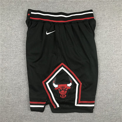 Men's Chicago Bulls Black Basketball Shorts1