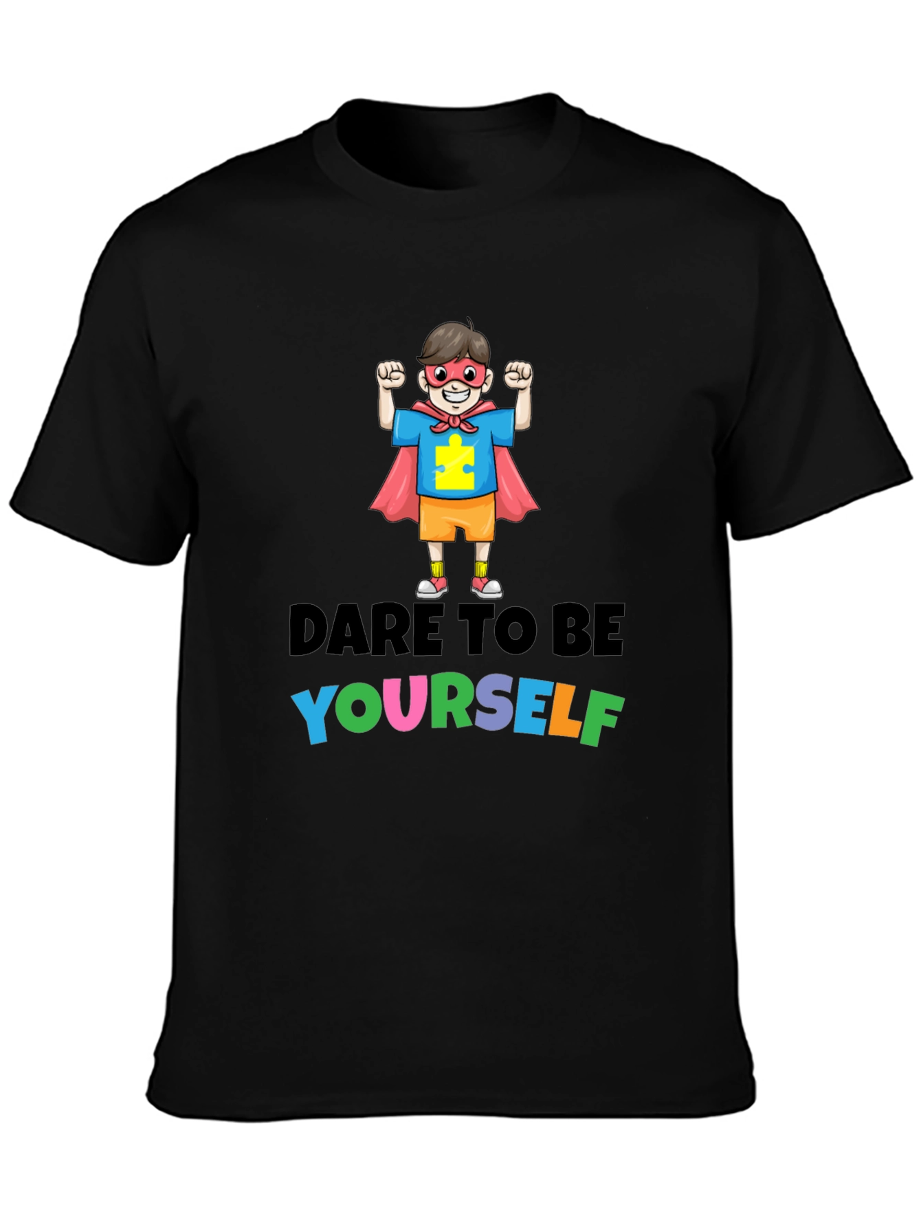 Dare to Be Yourself Autism Awareness T-Shirt