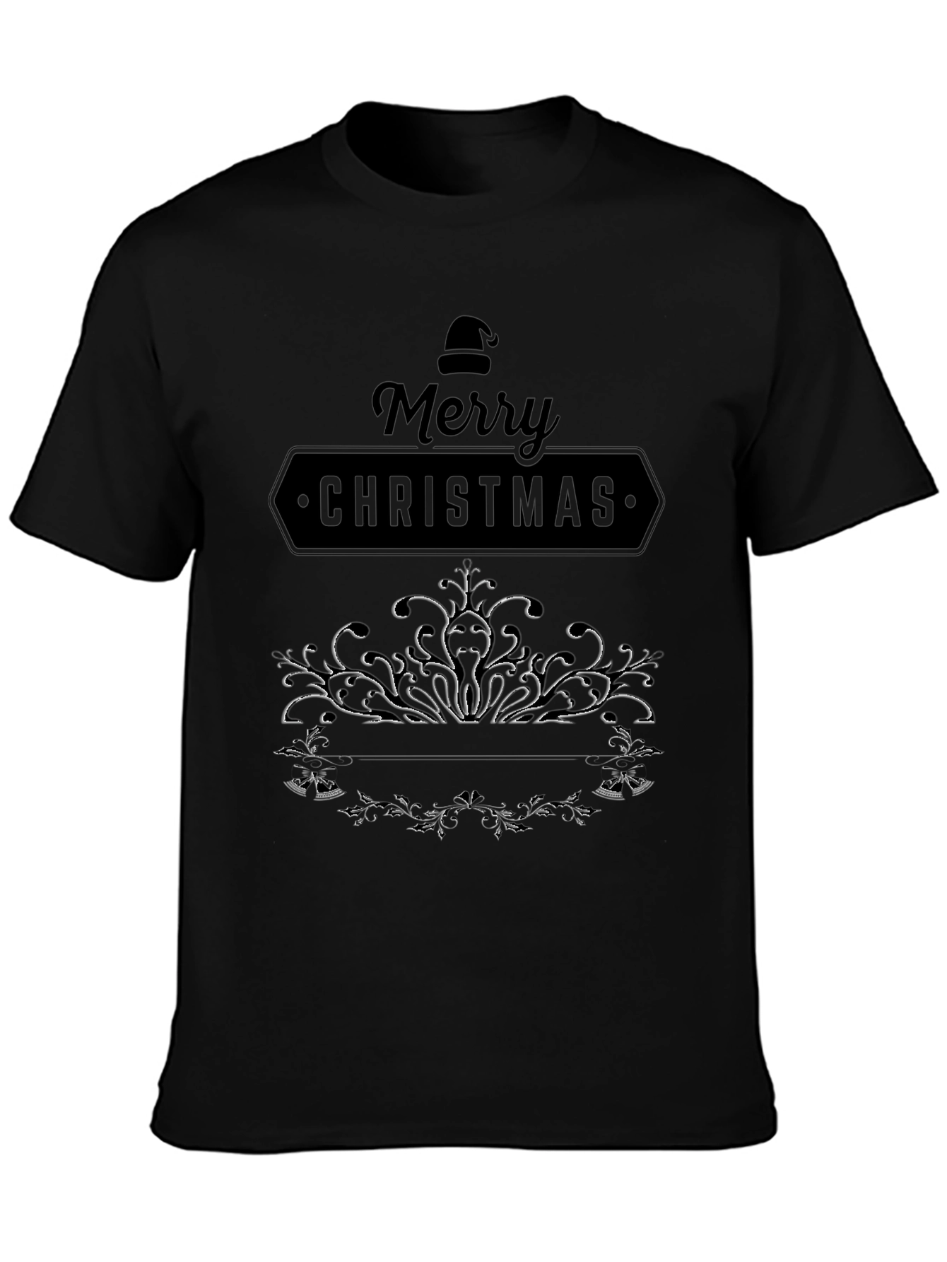 Festive Merry Christmas Graphic Tee - Holiday Style