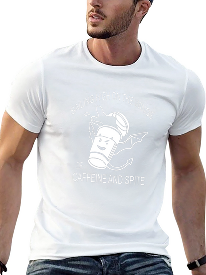 Sailing High on Caffeine and Spite T-Shirt