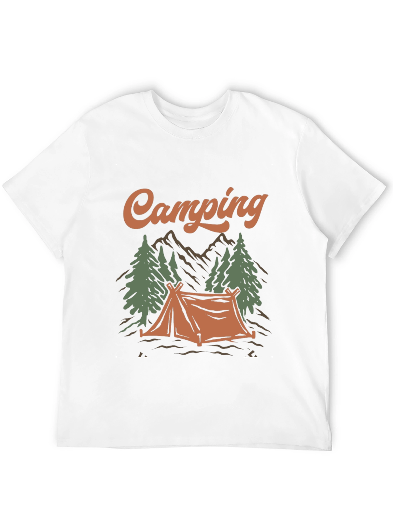 Camping Graphic Tee - Outdoor Adventure Shirt