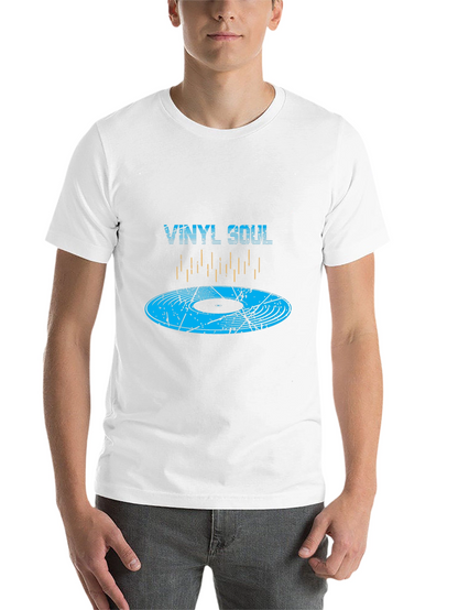 Vinyl Soul Graphic Tee - Music Lover T-Shirt