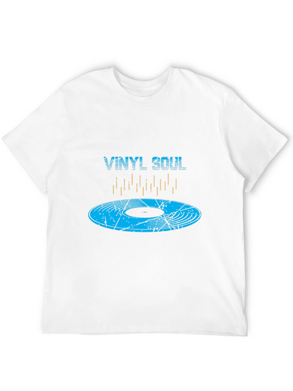 Vinyl Soul Graphic Tee - Music Lover T-Shirt