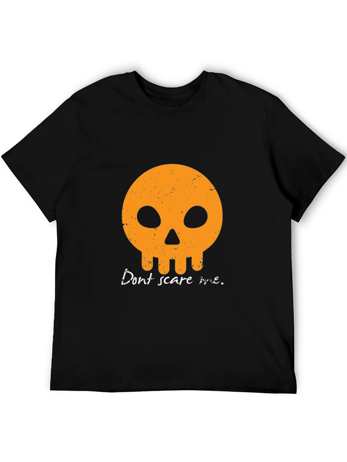 Dont Scare Me T-Shirt - Halloween Skull Graphic Tee