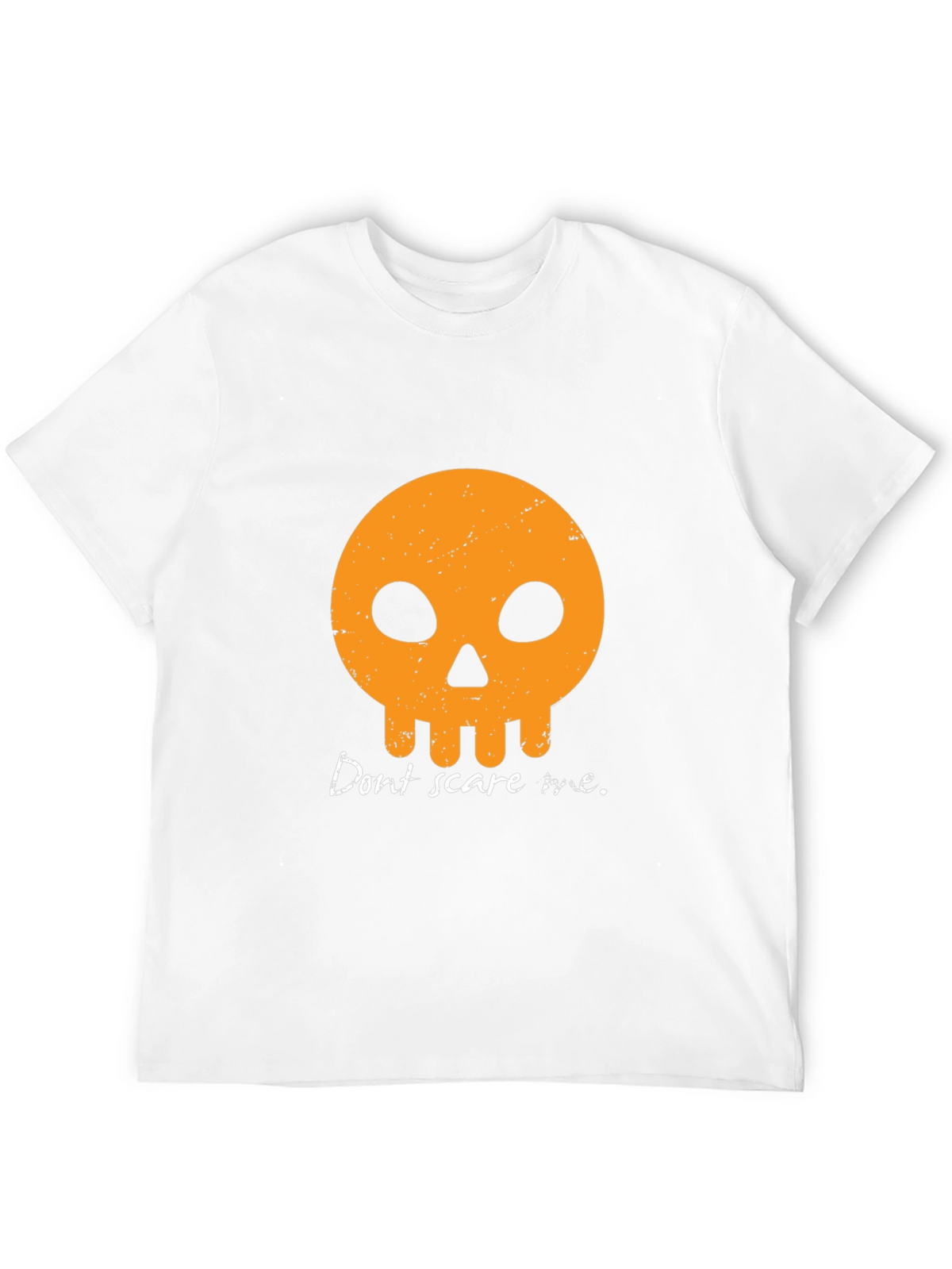 Dont Scare Me T-Shirt - Halloween Skull Graphic Tee