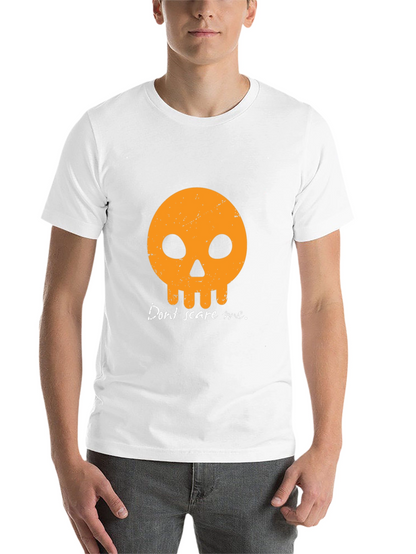 Dont Scare Me T-Shirt - Halloween Skull Graphic Tee