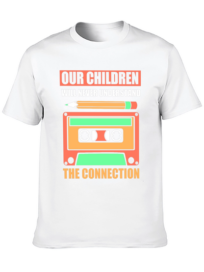 Retro Cassette Tape T-Shirt - Our Children Design