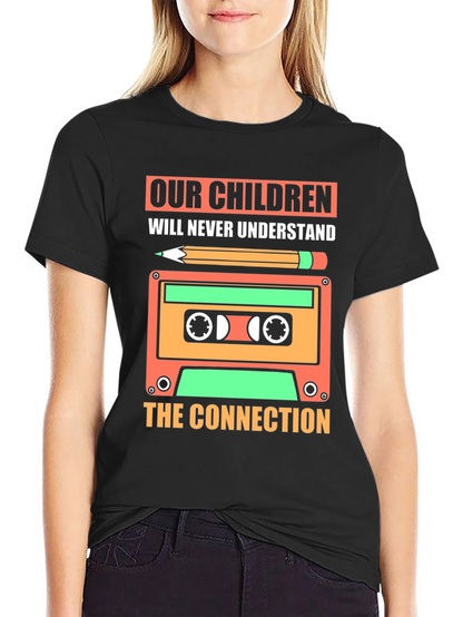 Retro Cassette Tape T-Shirt - Our Children Design