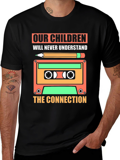 Retro Cassette Tape T-Shirt - Our Children Design