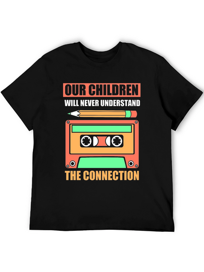 Retro Cassette Tape T-Shirt - Our Children Design