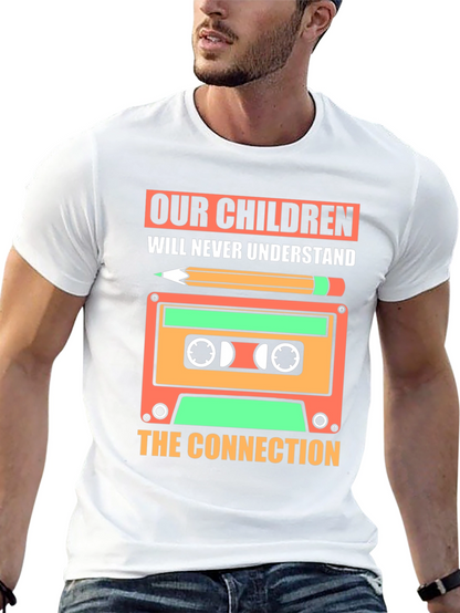 Retro Cassette Tape T-Shirt - Our Children Design