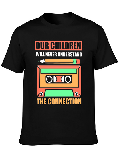 Retro Cassette Tape T-Shirt - Our Children Design