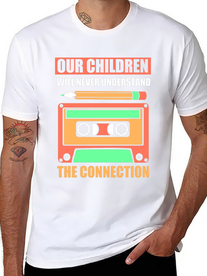 Retro Cassette Tape T-Shirt - Our Children Design
