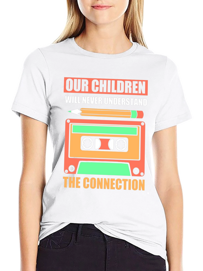 Retro Cassette Tape T-Shirt - Our Children Design