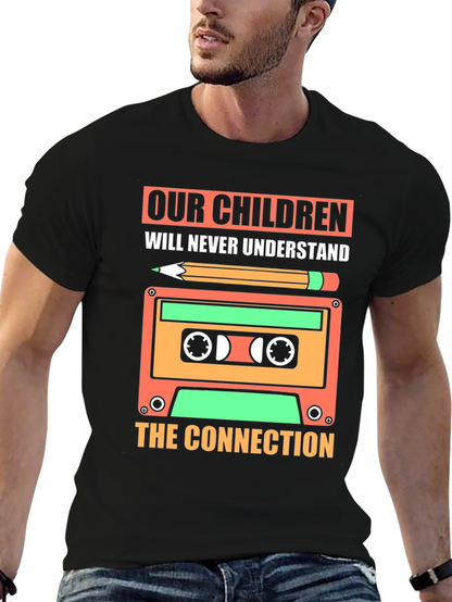 Retro Cassette Tape T-Shirt - Our Children Design