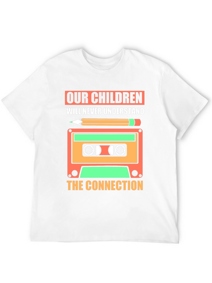 Retro Cassette Tape T-Shirt - Our Children Design