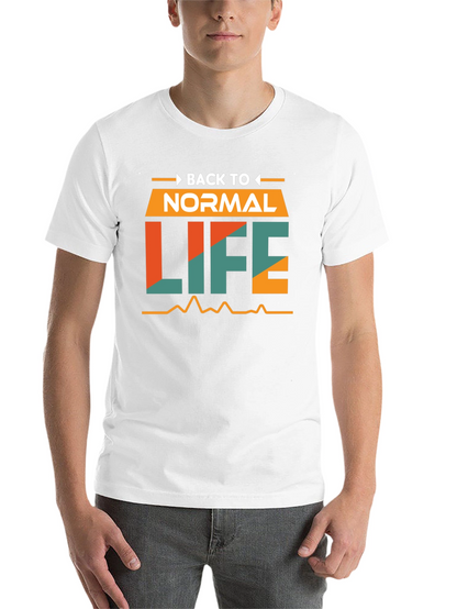 Back to Normal Life Graphic T-Shirt