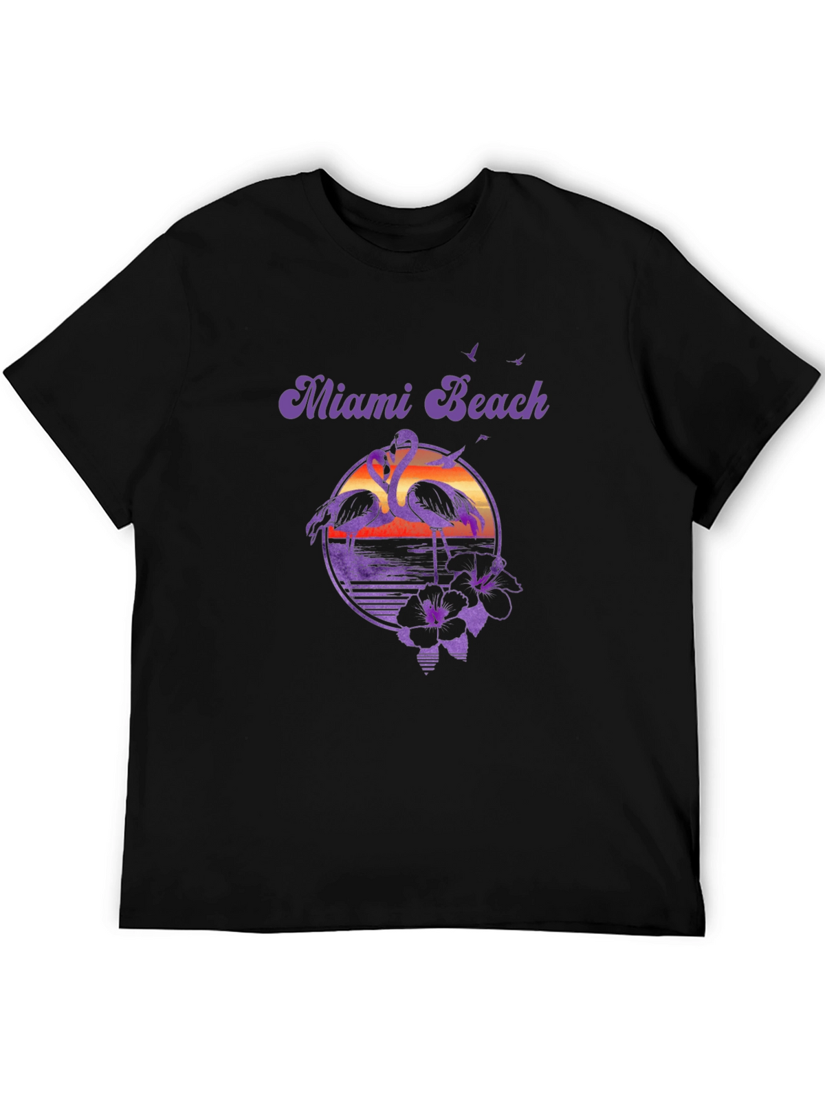 Miami Beach Retro Graphic Tee