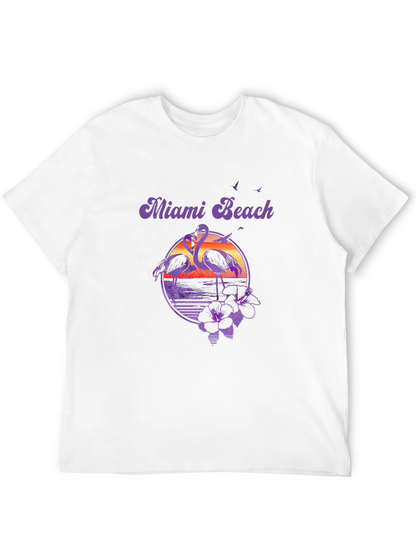 Miami Beach Retro Graphic Tee