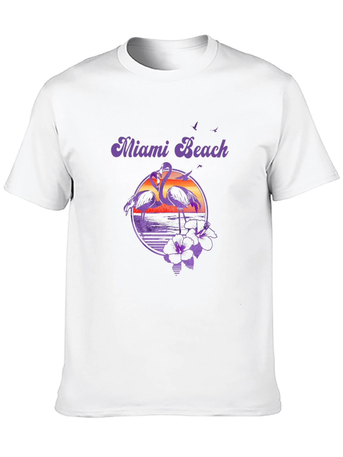 Miami Beach Retro Graphic Tee